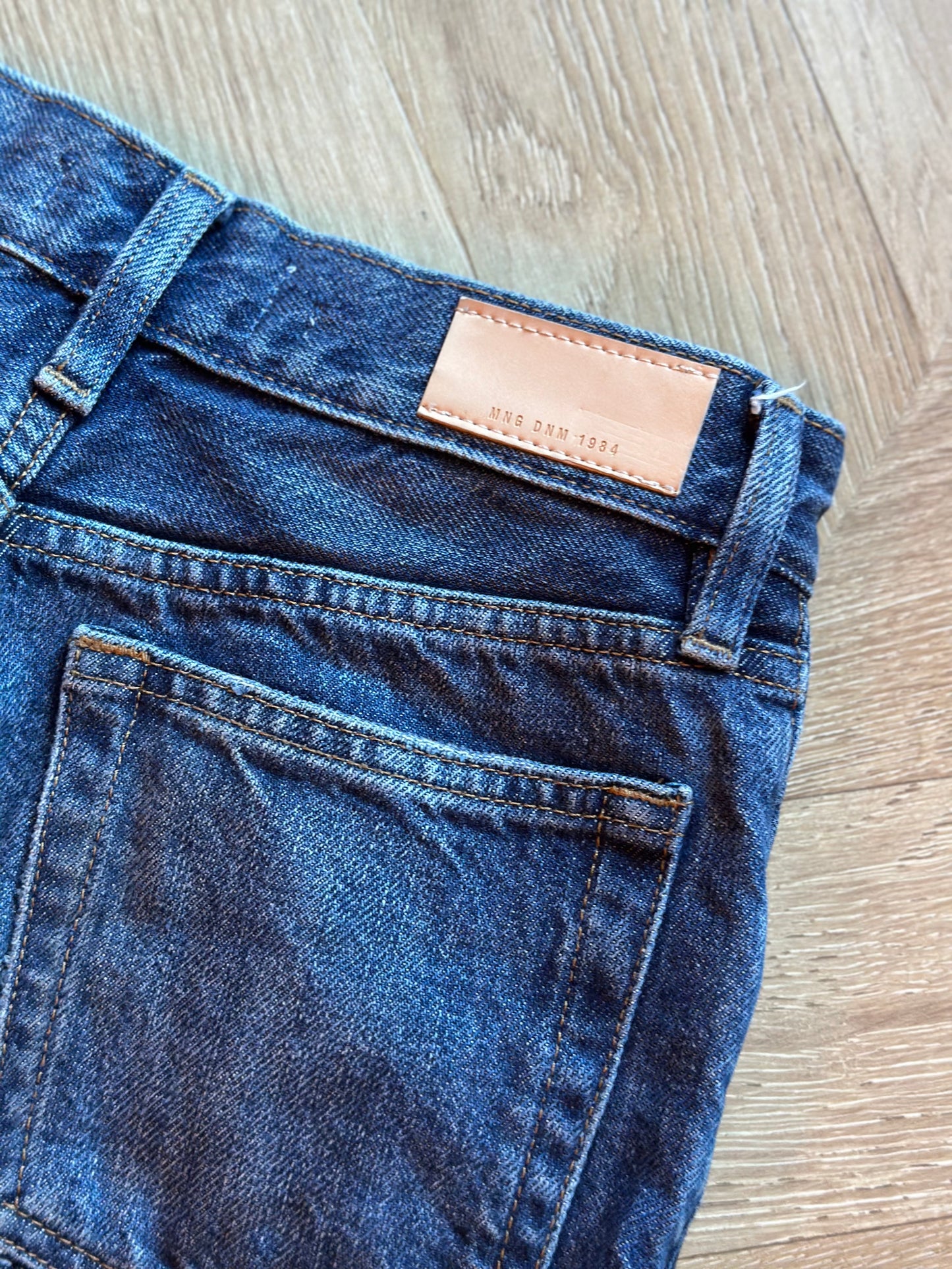 Jean droit bleu denim modèle Havana T.32
