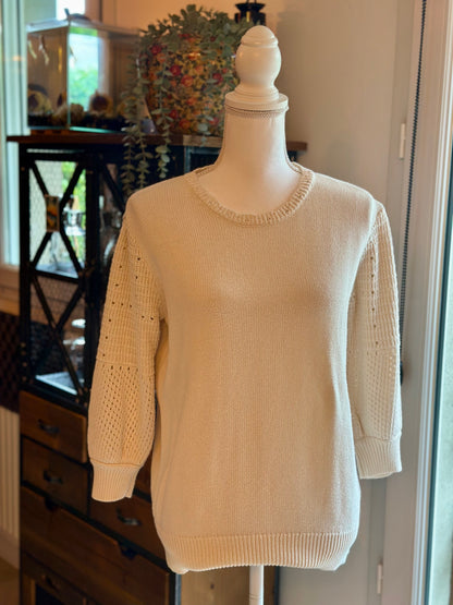 Pull en maille ajouré modèle Mathilda T.36