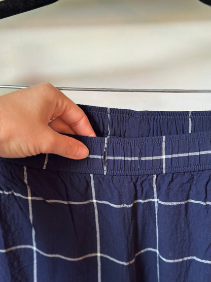 Pantalon fluide à carreaux T.34