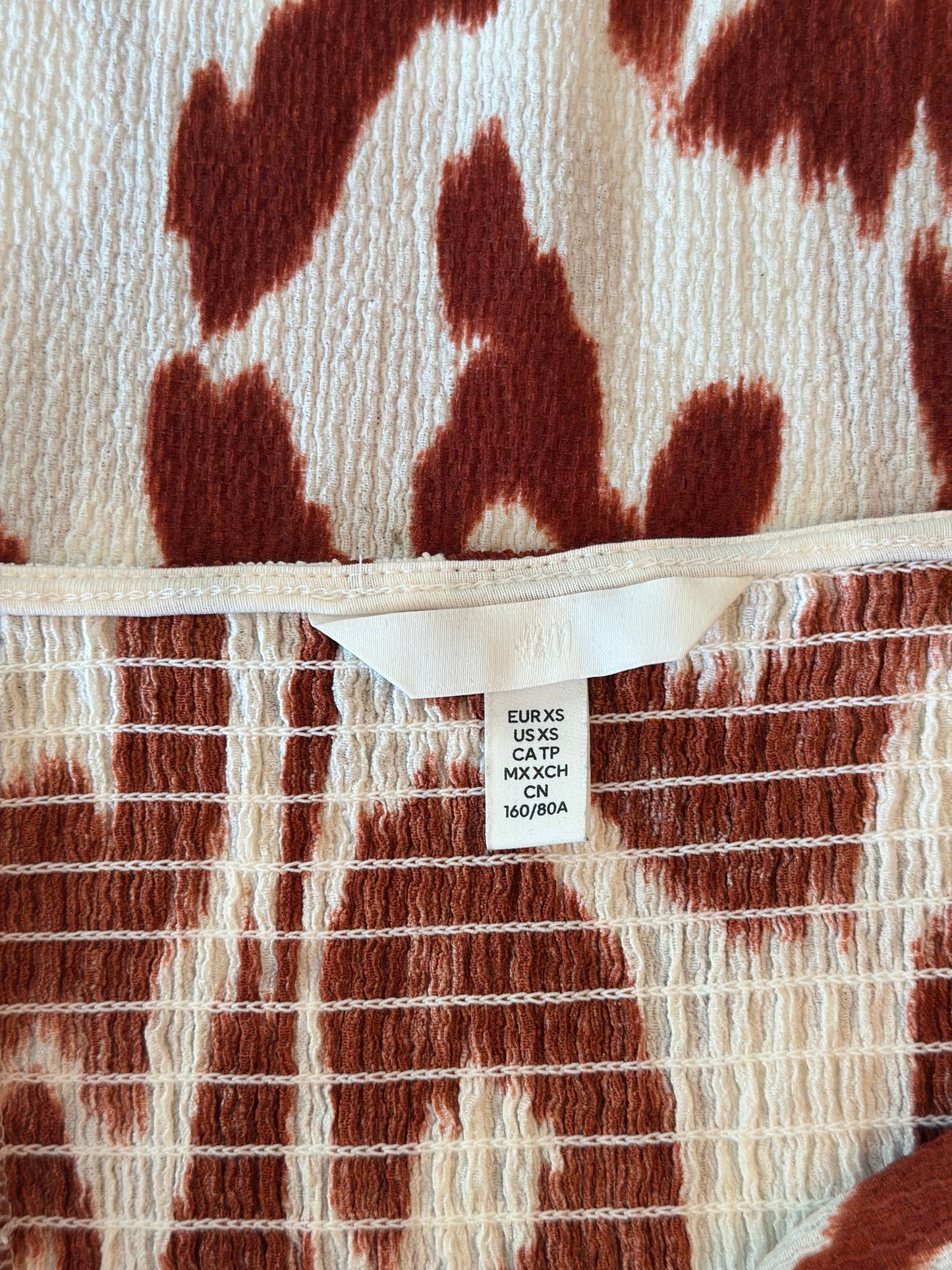 Robe imprimé animalier T.34