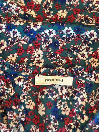 Blouse fluide imprimé fleuri T.38