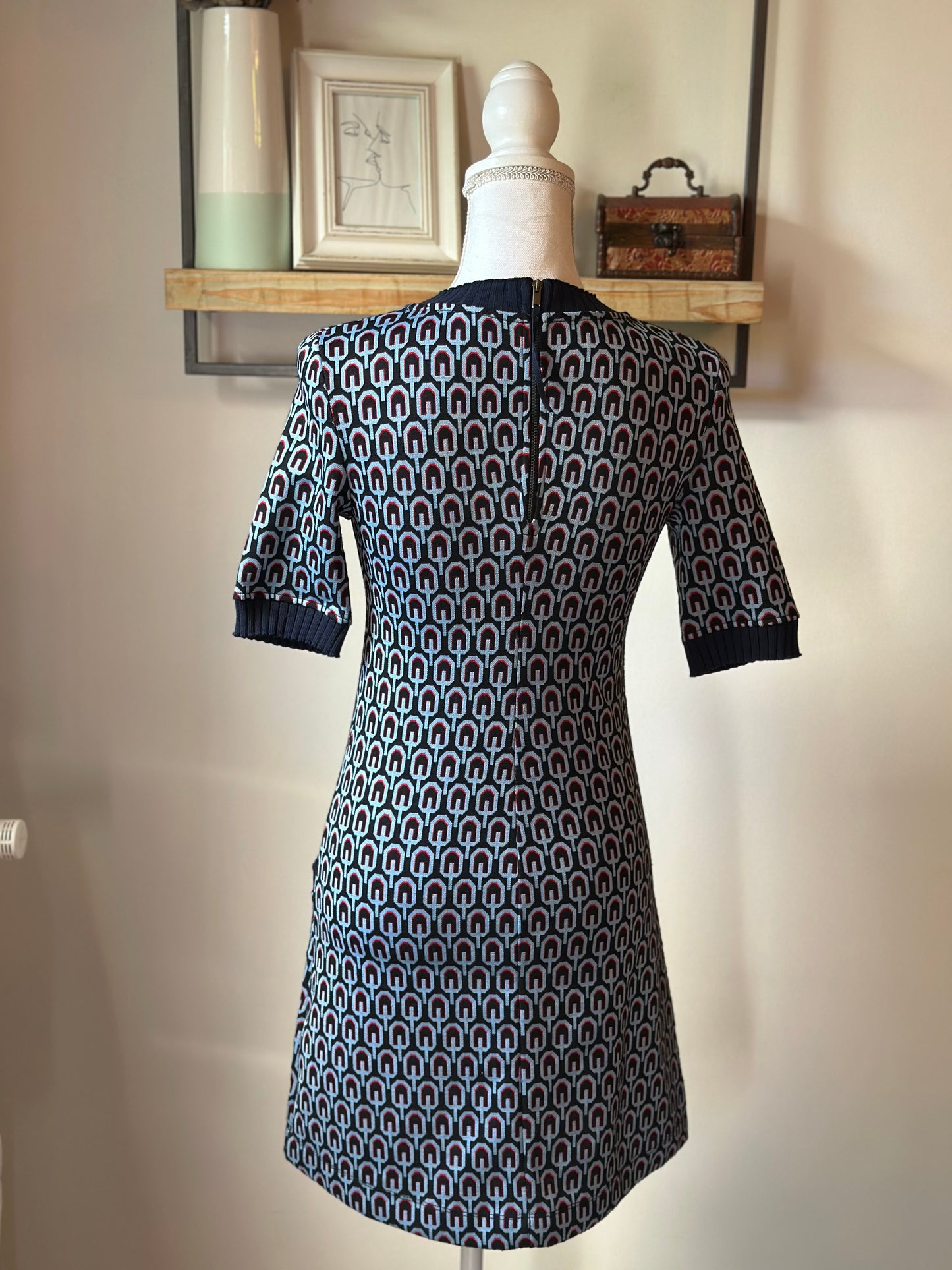 Robe imprimé géométrique T.34