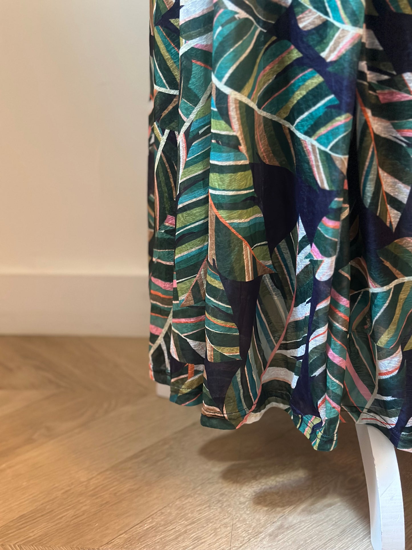Robe longue Green Aloha T.38