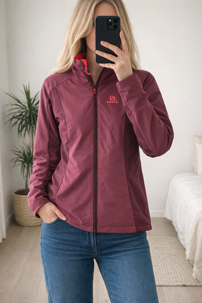 Veste technique réversible matelassée bicolore Salomon Primaloft T.34