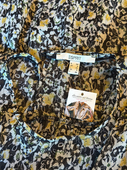 Robe longue imprimé fleuri T.36