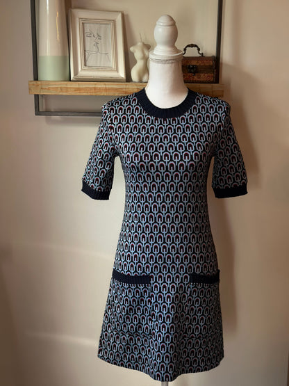 Robe imprimé géométrique T.34