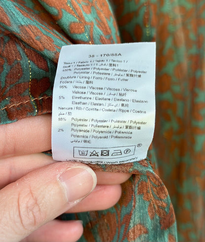 Blouse fluide imprimé fleuri T.38