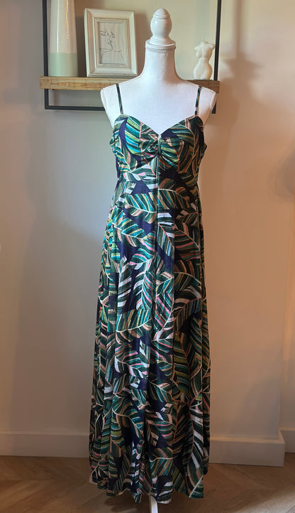 Robe longue Green Aloha T.38