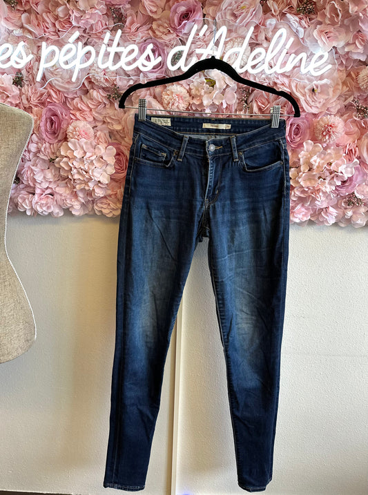 Jean bleu 711 skinny W26 L32