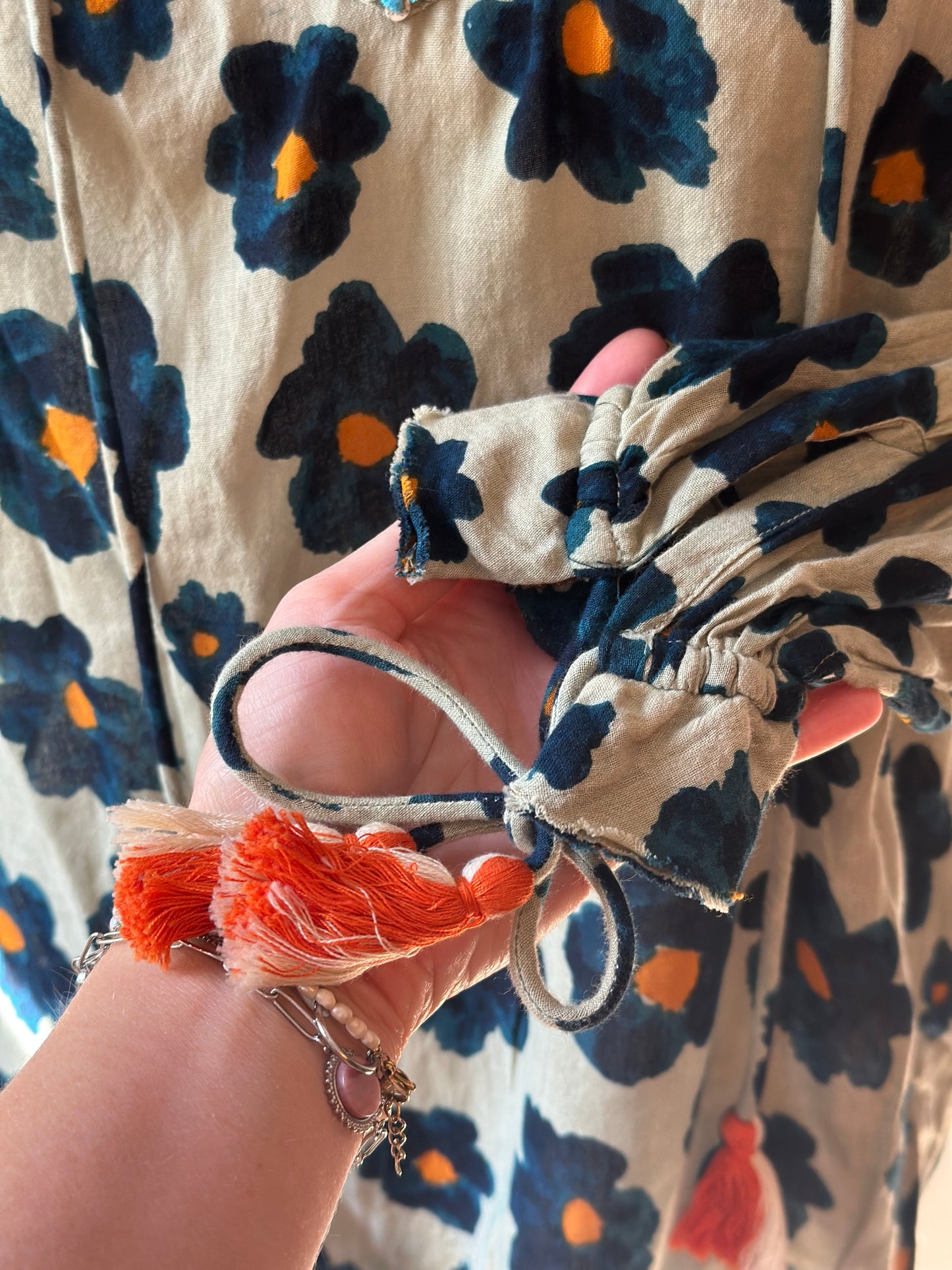 Blouse fluide imprimée fleurs T.38/40