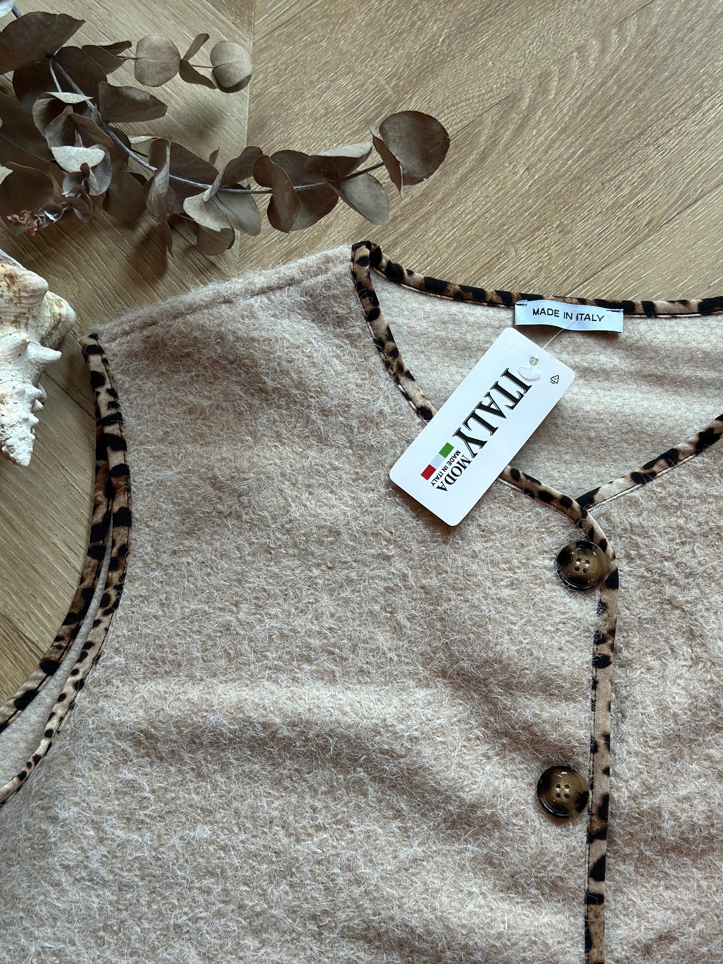 Gilet sans manches léopard modele au choix neuf - T.U