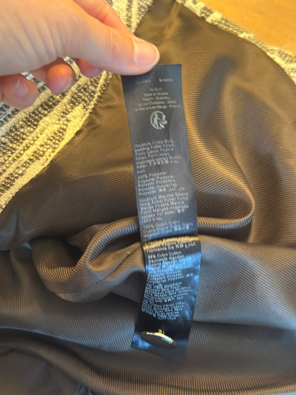 Manteau imprimé feuillage T.38