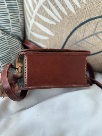 Sac à main cuir Italie noir – bandoulière ajustable neuf
