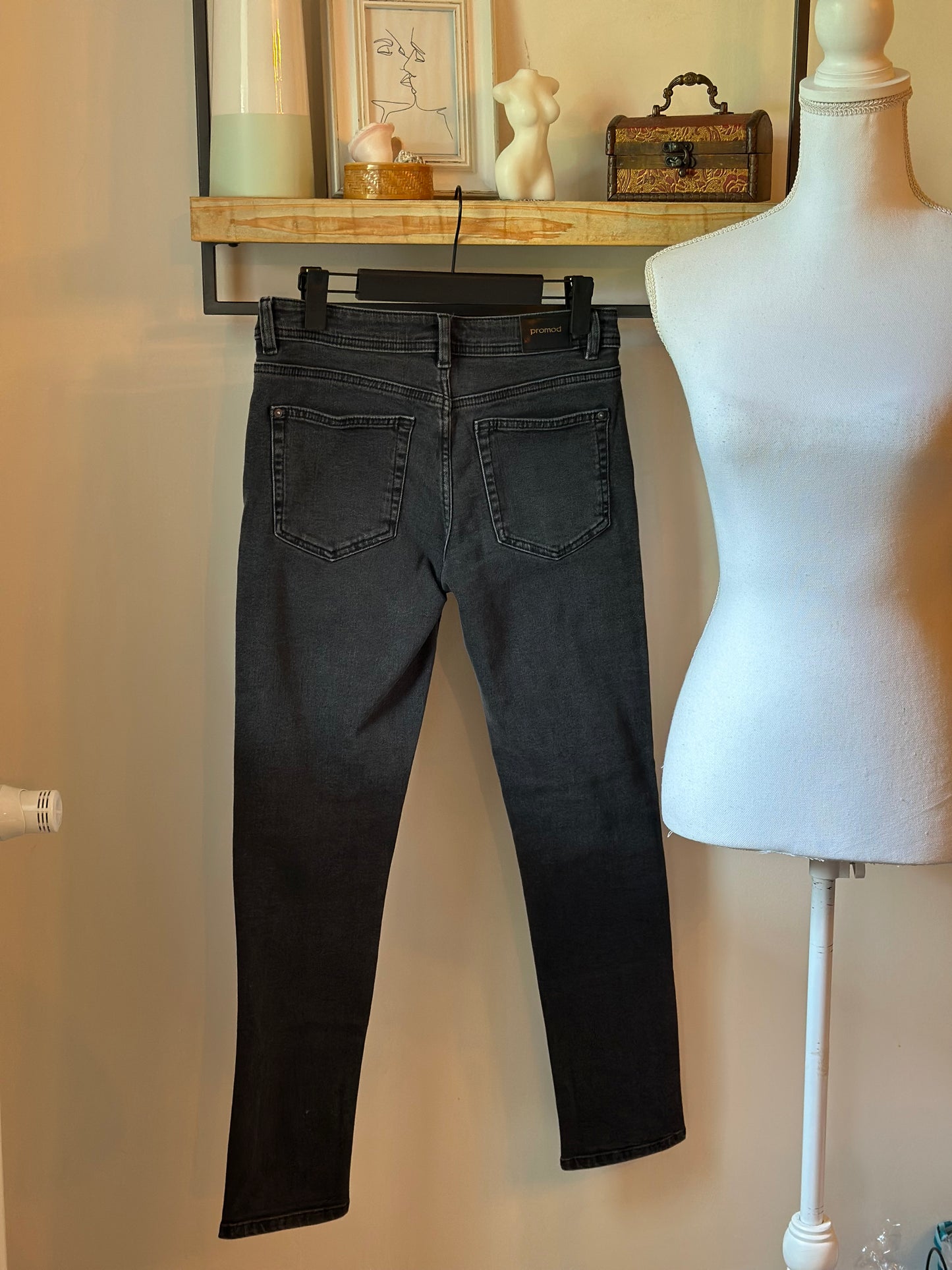 Jean gris “Lucien” coupe girlfriend T.34