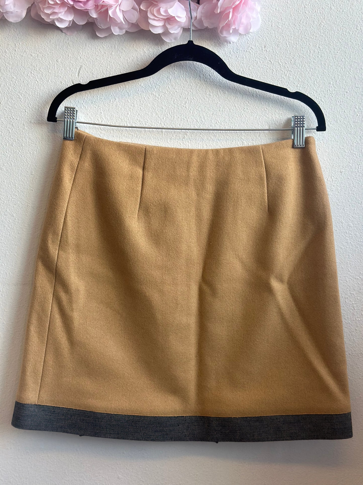 Jupe camel en laine taille 38 - Vintage Fendi