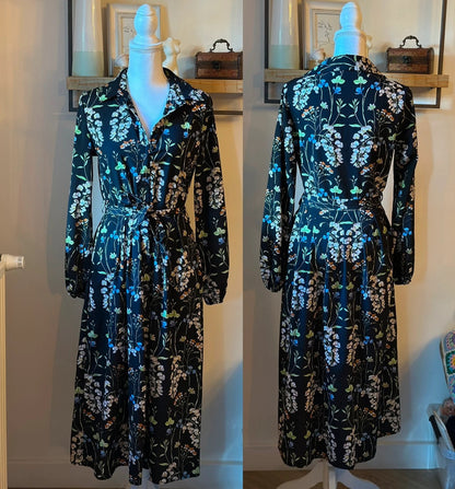 Robe longue fleurie T.38