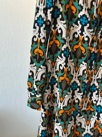 Robe imprimée a motifs colorées esprit bohème T.38