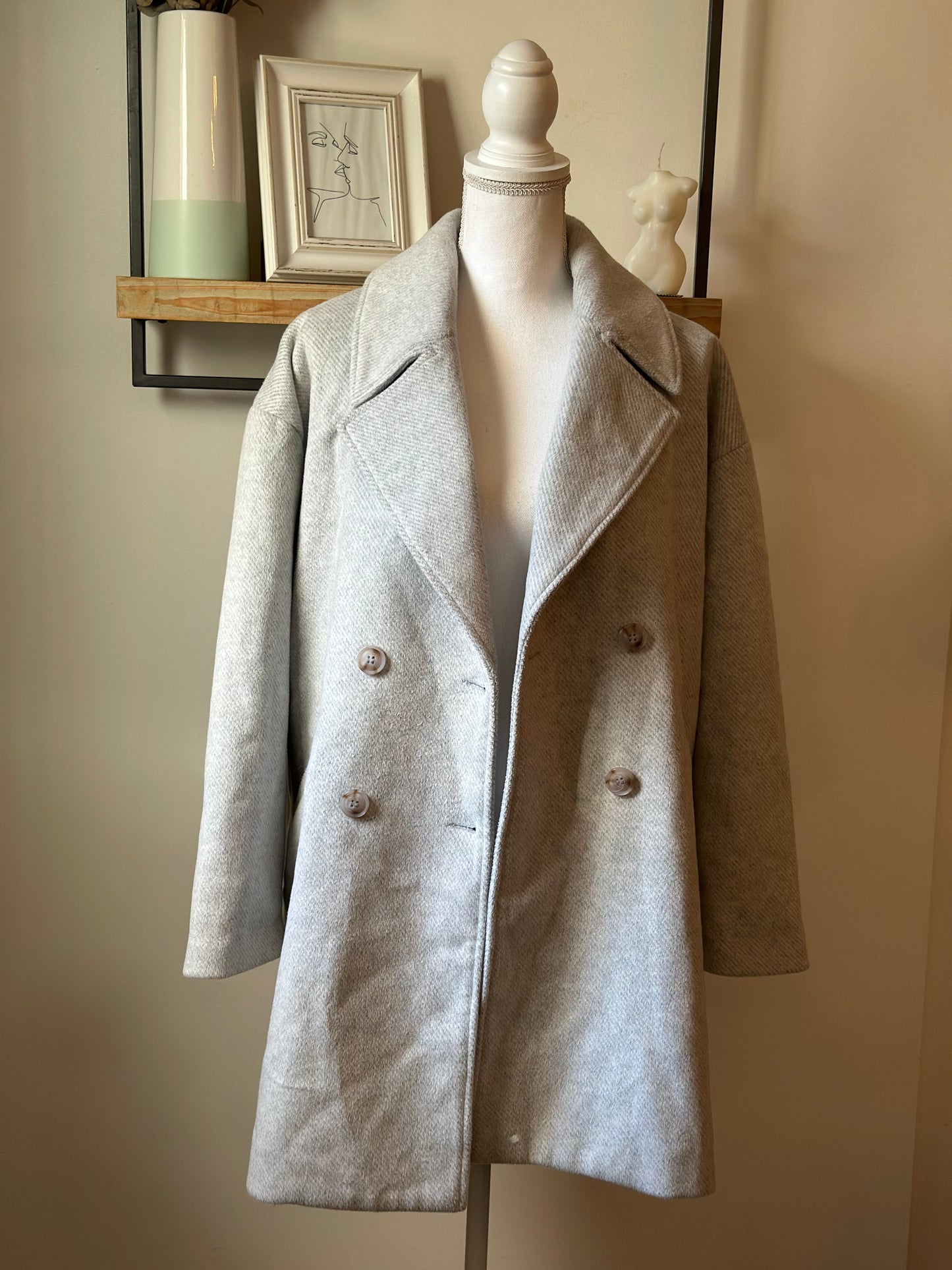 Manteau oversize tout doux T.38