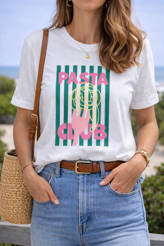 T-shirt “Pasta Club” neuf T.U