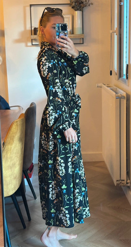 Robe longue fleurie T.38