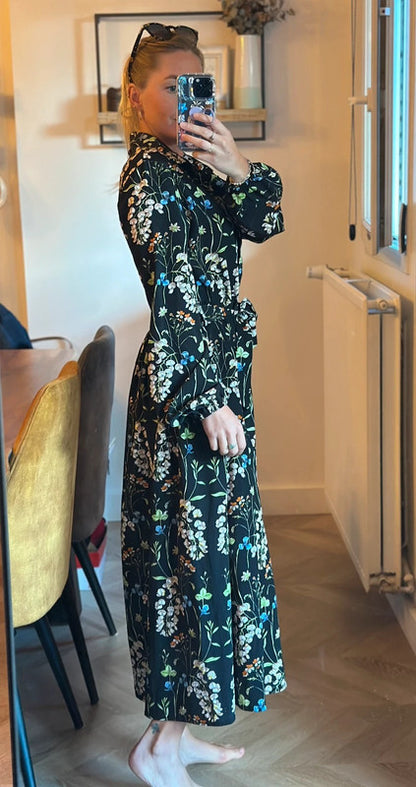 Robe longue fleurie T.38