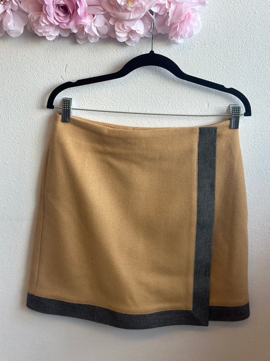 Jupe camel en laine taille 38 - Vintage Fendi