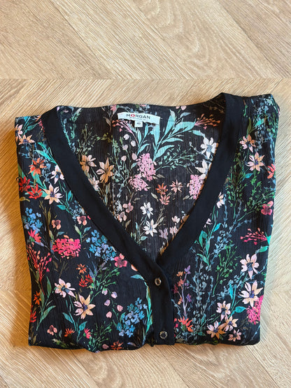 Blouse fluide imprimé fleurs T.40