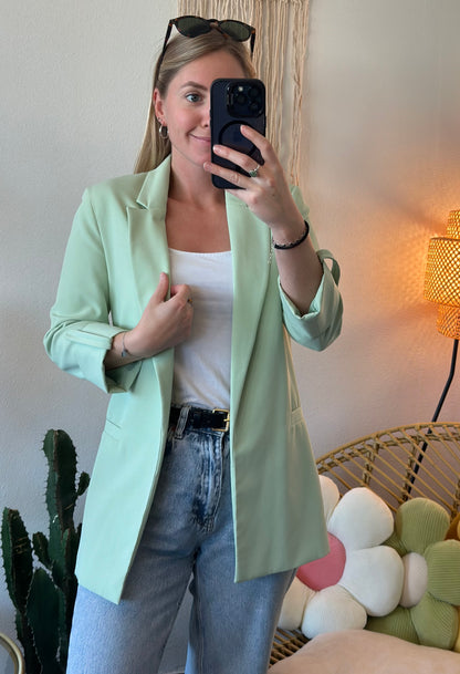 Blazer vert clair, T.34