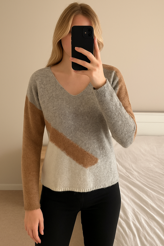 Pull doux en mohair T.38
