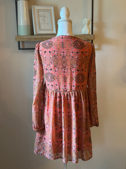 Robe fluide à fleurs T.34