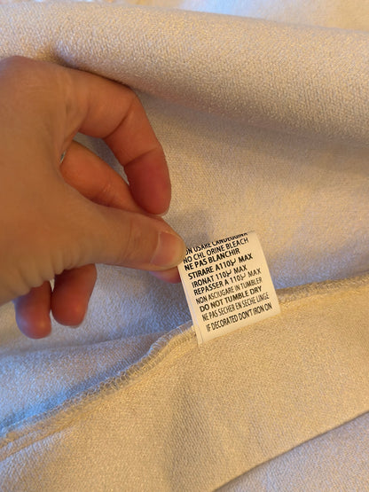 Gilet sans manches effet moumoute écru T.U