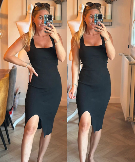 Robe noire Pimkie près du corps T.34