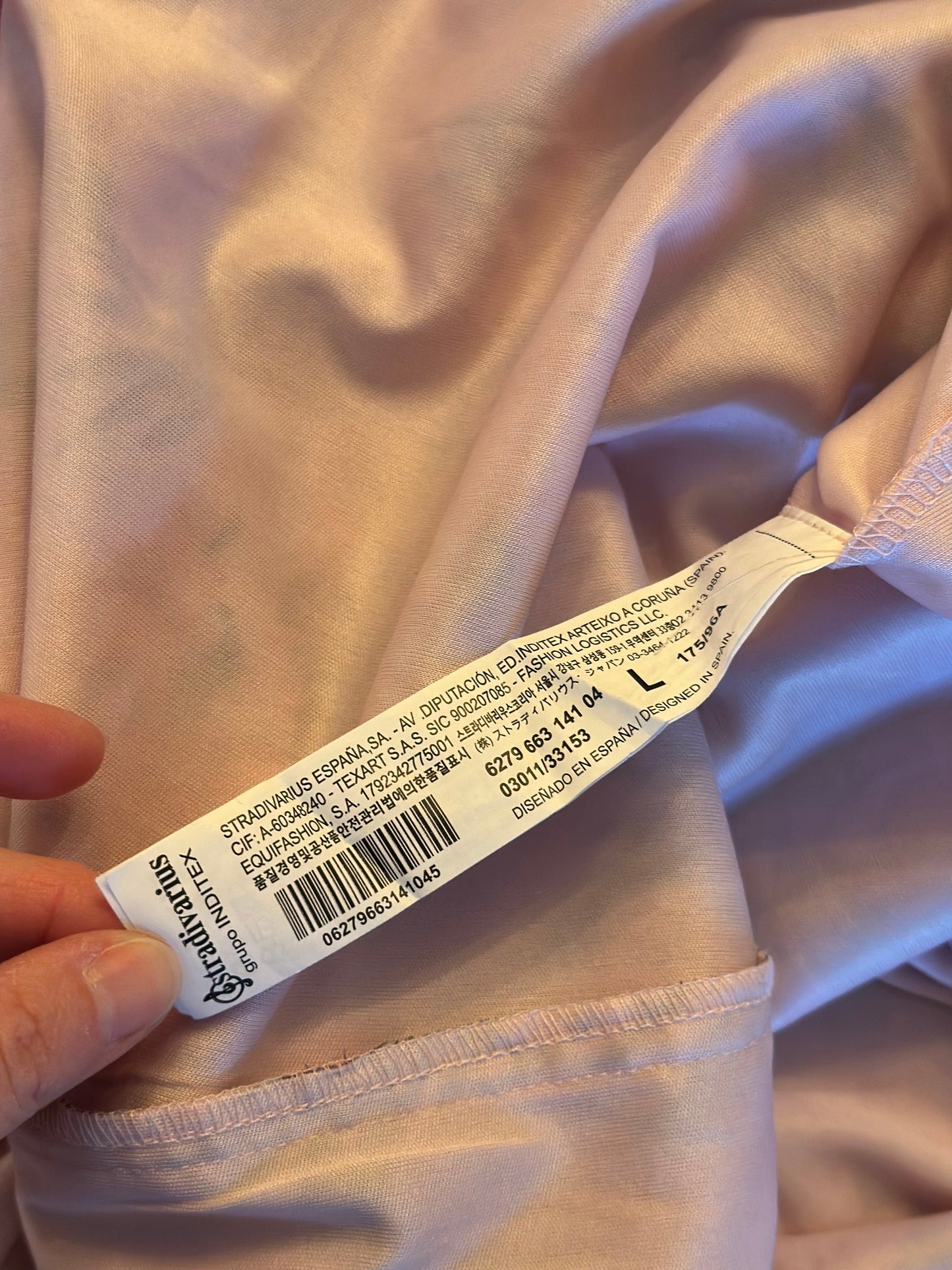 Robe longue fleurie à fils lurex T.38