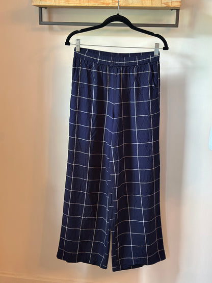 Pantalon fluide à carreaux T.34