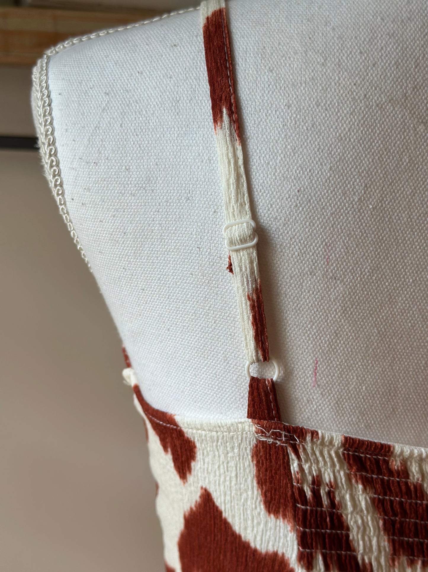 Robe imprimé animalier T.34