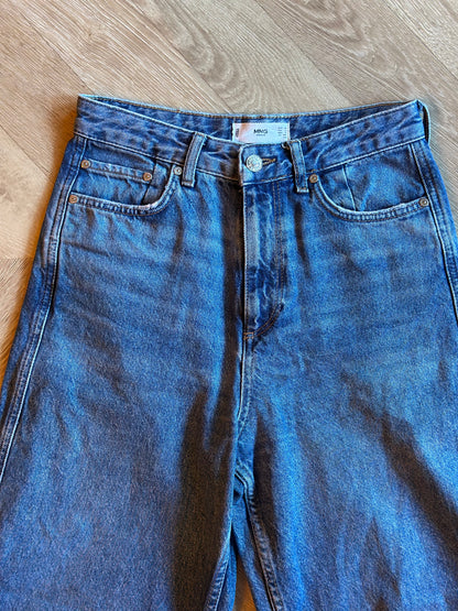 Jean droit uni Denim 100 % coton T.36