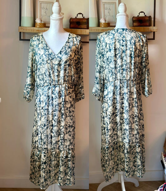 Robe longue à motifs fleuris Grain de Malice T.42/44