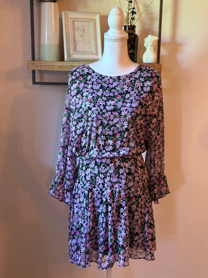 Robe imprimé fleuri T.38