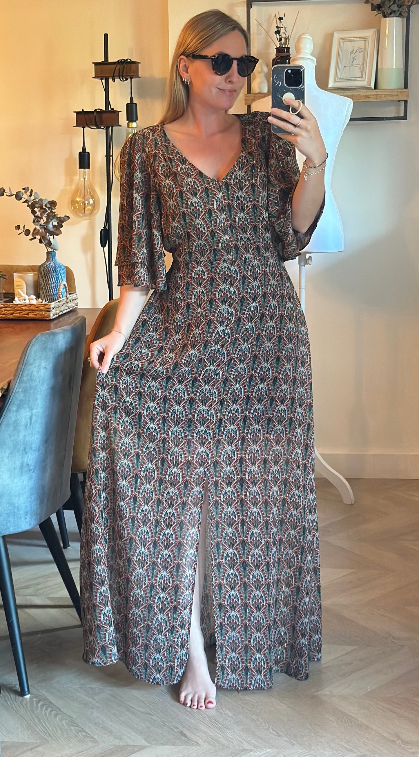 Robe longue imprimée Sinéquanone - taille 40