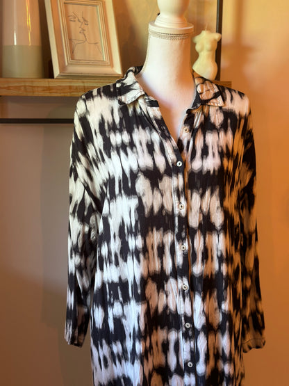 Robe oversize imprimée T.U