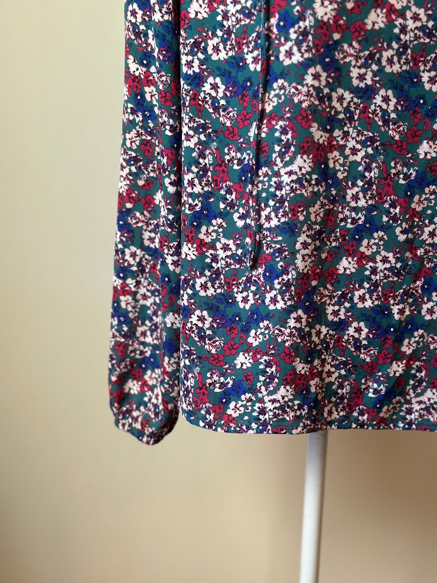 Blouse fluide imprimé fleuri T.38