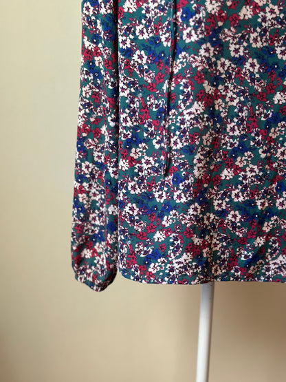 Blouse fluide imprimé fleuri T.38