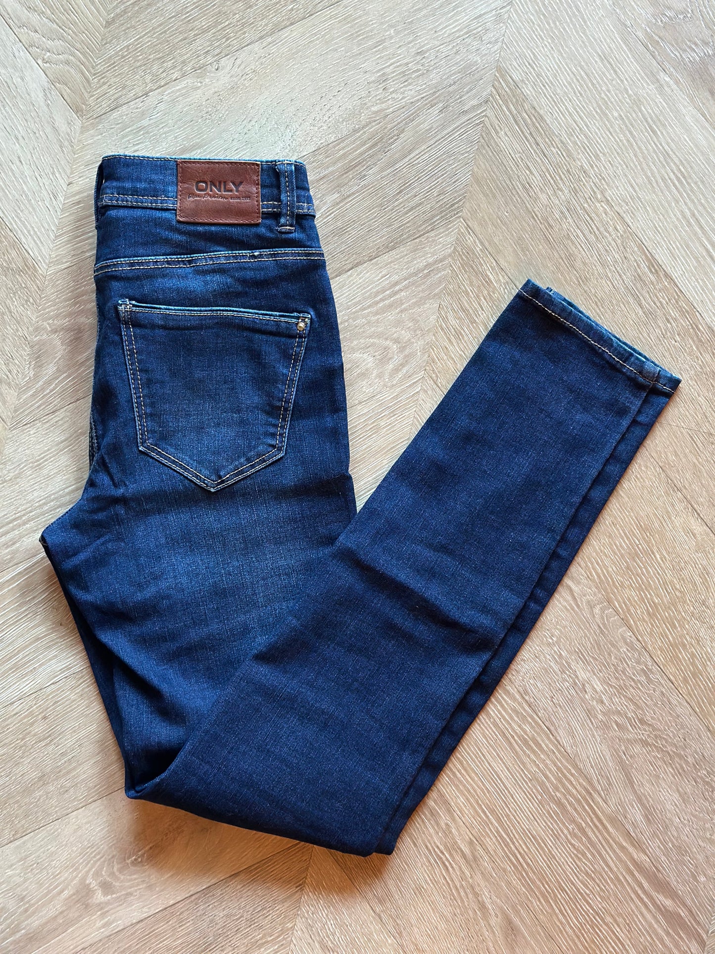 Jean skinny denim bleu T.34