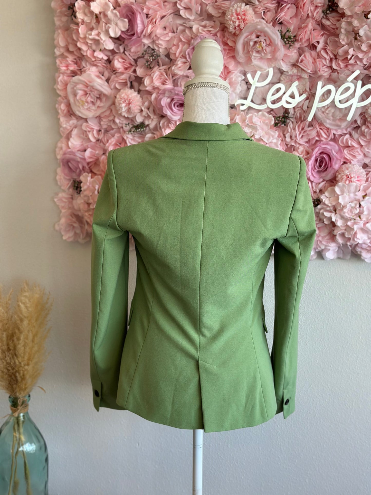 Blazer vert pomme T.34