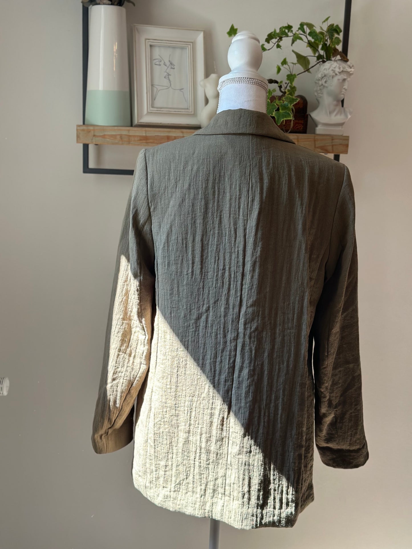 Blazer vert kaki H&M – Taille 40
