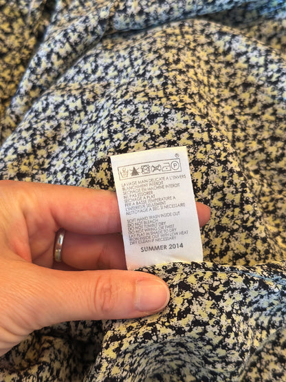 Blouse imprimé fleuri en soie