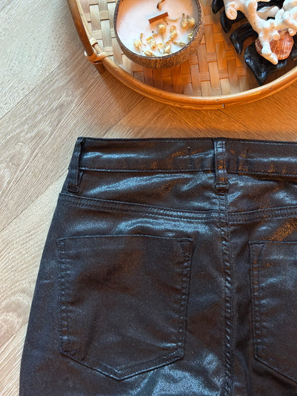 Pantalon enduit noir T.34