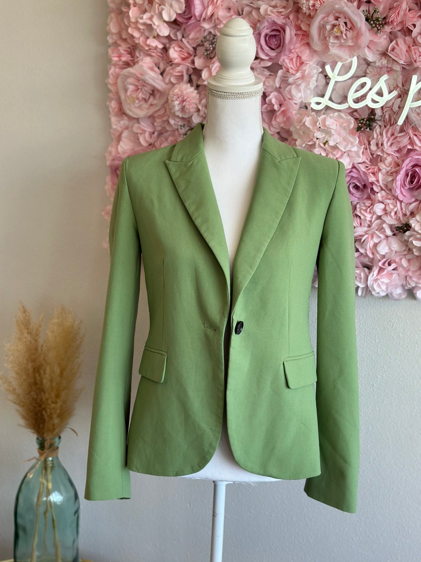 Blazer vert pomme T.34