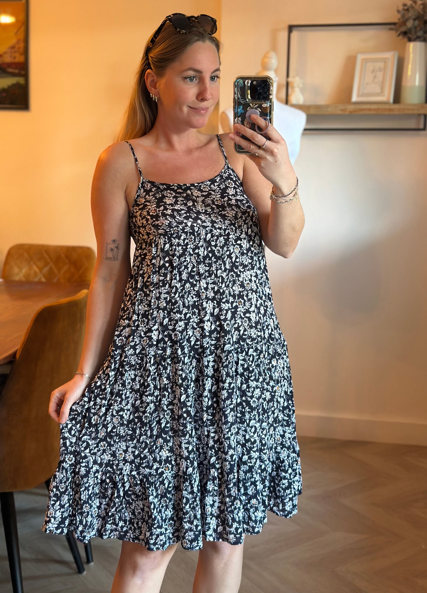 Robe d’été fleurie T.34