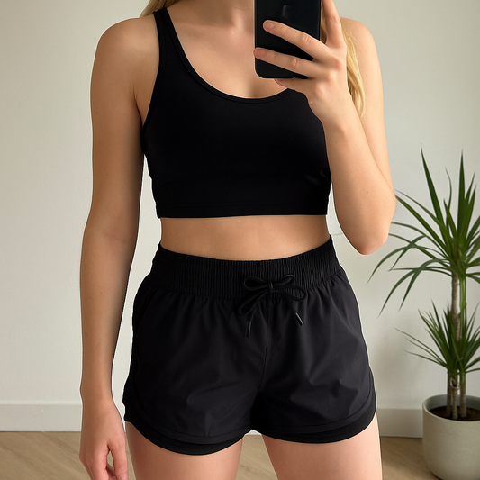 Short de sport noir de Sport neuf T.36